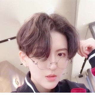 Bộ tóc giả nam nguyên đầu, tóc giả nam cao cấp chất liệu tơ mềm mượt tóc thật + tặng kèm lưới