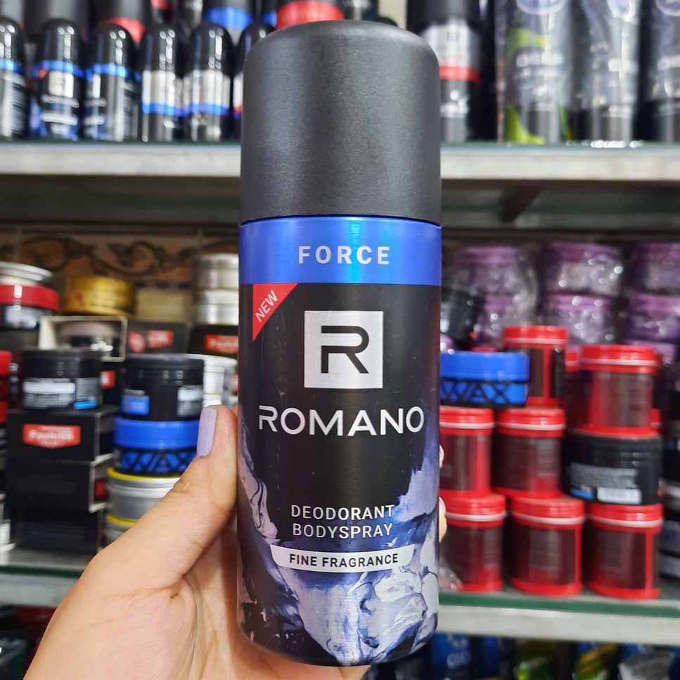 Xịt khử mùi toàn thân cho Nam Romano Force 150ml-mẫu mới