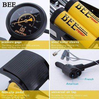 Bơm Hơi Đạp Chân Bee Cao Cấp