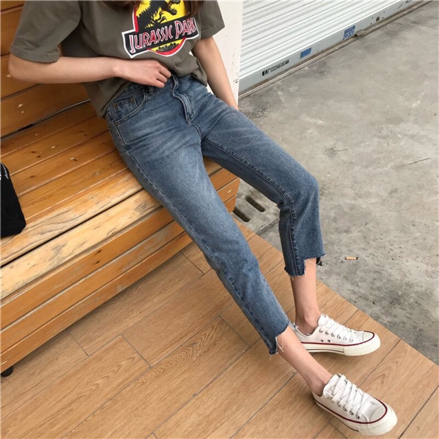 [ Sẵn ] QUẦN BAGGY có bigsize size lớn ULZZANG / QUẦN BÒ BIG SIZE JEANS ÔNG SUÔNG CHẤT ĐẸP