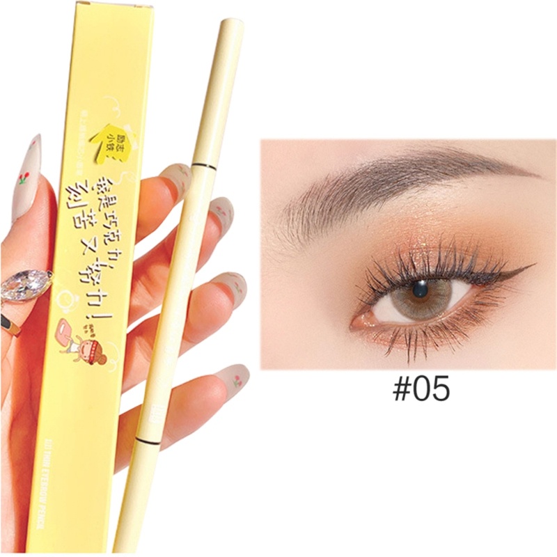 Chì Kẻ Mày Siêu Mịn Kháng Nước Và Chống Mồ Hôi Ngòi 1.5mm Xoay 360 Độ