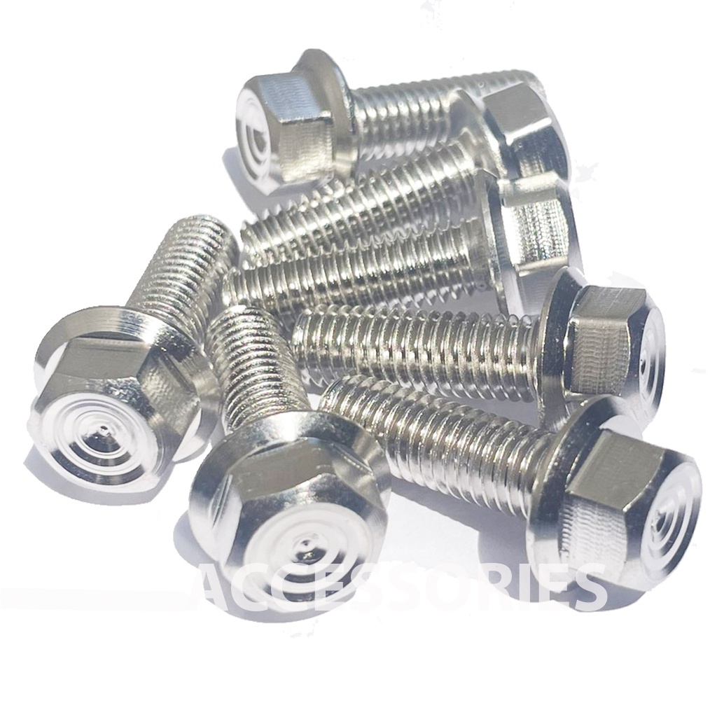 Ốc Salaya 8li25 Trụ Mẫu Xoáy Thái gắn pass heo Honda/Pas Gát Chân Sau/cảng sau Yaz và các vị trí cùng kích thước PKPH