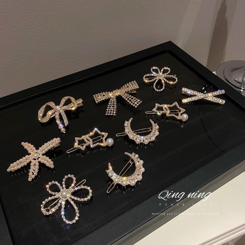 Sét cặp 5 chiếc nơ trăng sao