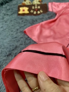 Bộ Pijama Phi Lụa Cổ Sen