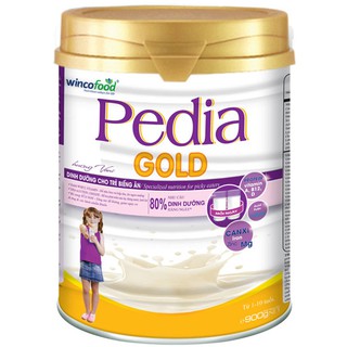 Sữa bột Wincofood Pedia Gold 900g chăm sóc trẻ biếng ăn 1 - 10 tuổi