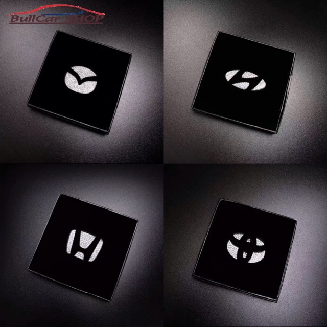Logo Trang Trí Vô Lăng Xe Hơi Kia BENZ BMW Toyota Ford VOLVO MAZDA Audi HONDA