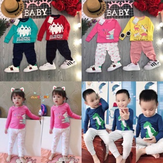 Bộ bozip xuất xịn cho bé trai gái