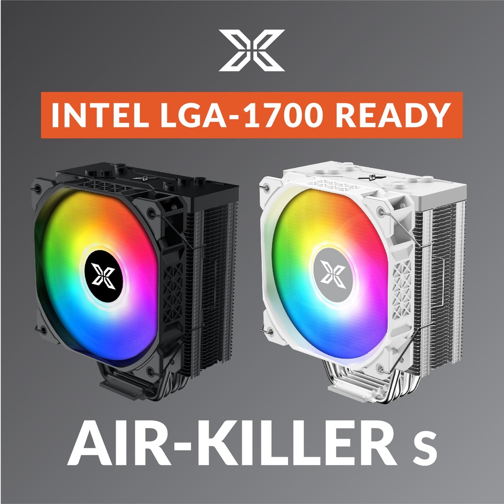 Tản nhiệt CPU XIGMATEK AIR-KILLER PRO/ Air Killer S - TDP 160W, ARGB  - New - Chính Hãng - BH 12T