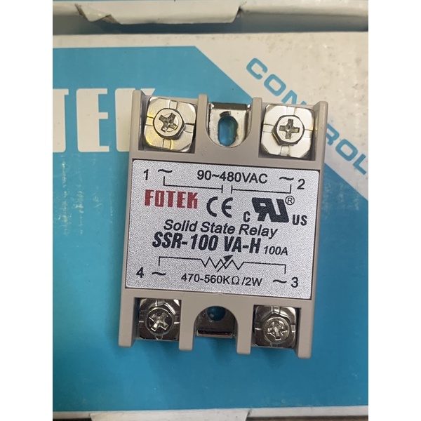 [RELAY/RƠ-LE] Rơ le bán dẫn Fotek SSR 25DA- 100DA DD - AA-H VA-H (loại tốt)