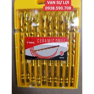 Bộ 10 mũi khoan đa năng chuyên dùng tbk 8mm