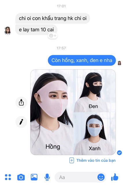 Khẩu trang kín mặt - CÓ SẴN | BigBuy360 - bigbuy360.vn