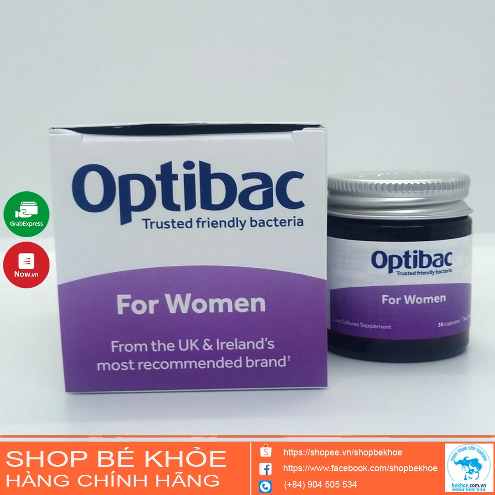 Men vi sinh Optibac tím dành cho phụ nữ - Optibac For Women