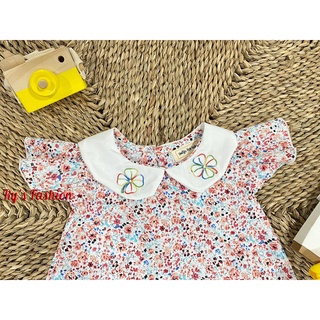 Váy hoa bé gái Cotton A03