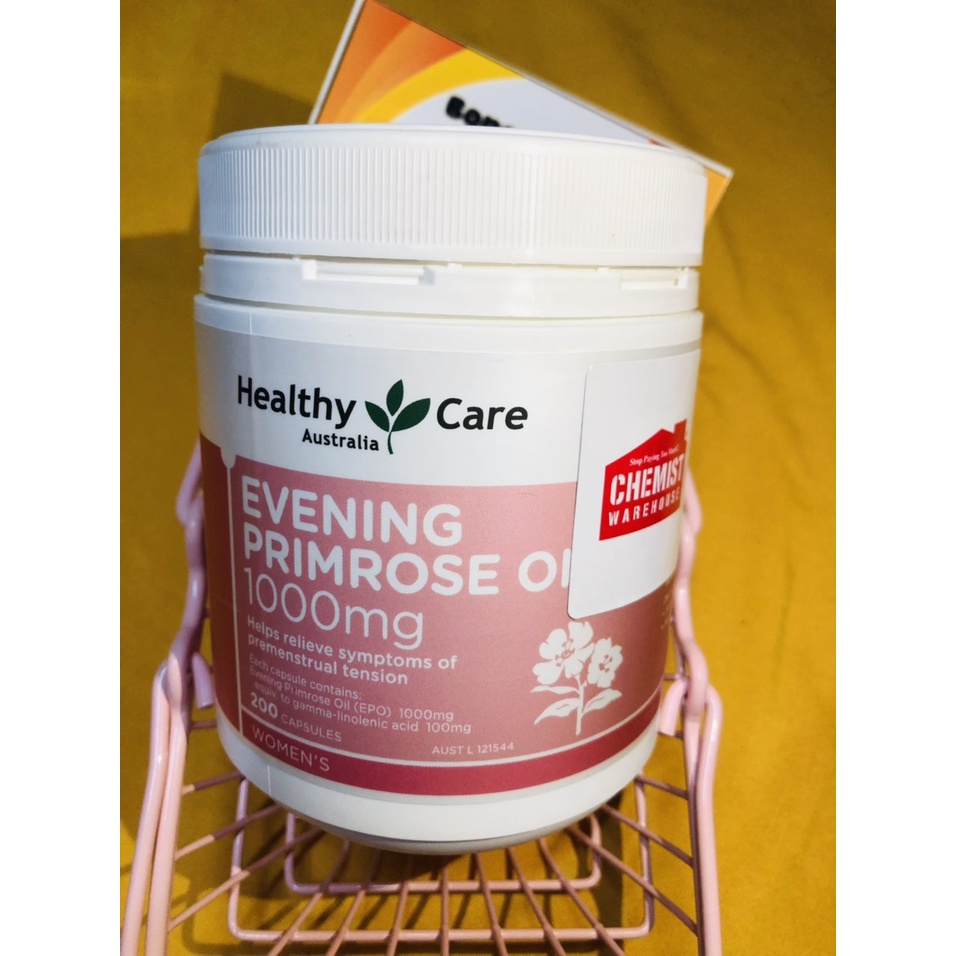 Tinh Dầu Hoa Anh Thảo Evening Primrose Oil 1000mg - Lọ 200 viên