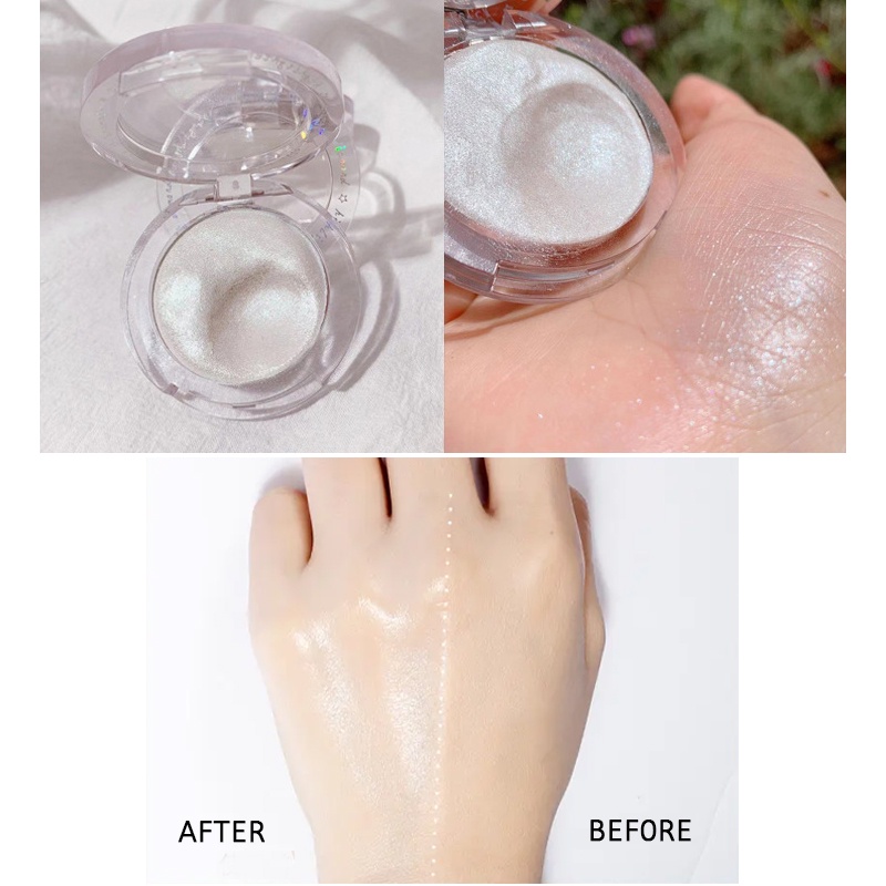 Phấn mắt SUAKE 3 màu tùy chọn lấp lánh trang điểm chuyên nghiệp