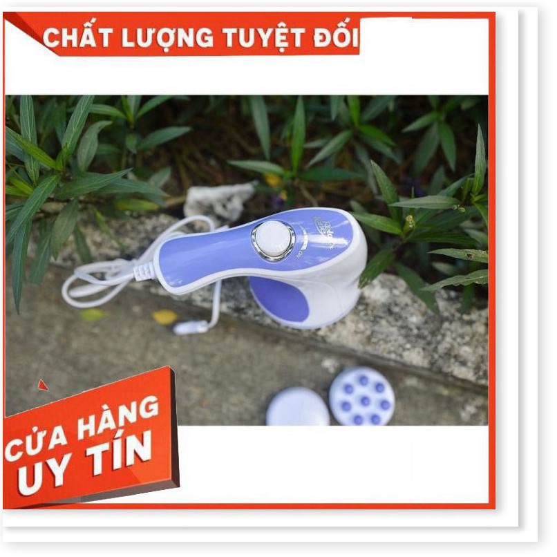 Máy mát xa cầm tay - Máy massage trị liệu đau nhức toàn thân 5 đầu Relax and t