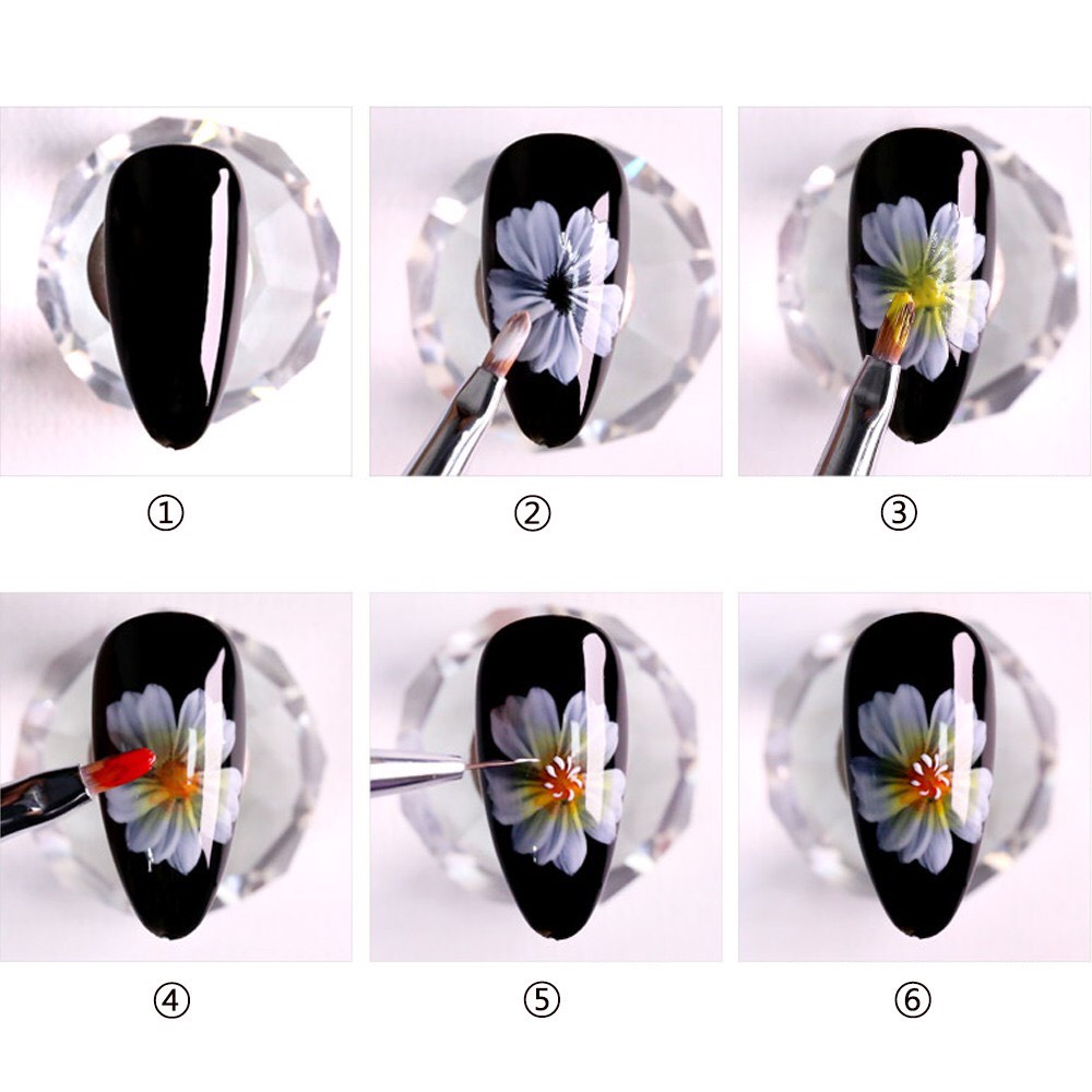 Set 24 hộp Gel resin 5ml sơn gel cao cấp  vẻ móng, trang trí móng tay chân tiện dụng