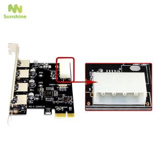 Card Mở Rộng 4 Cổng Usb 3.0 Pci-E