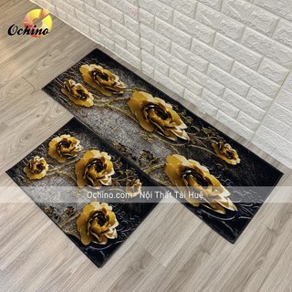 Thảm Đôi Nhà Bếp 3D Bền Đẹp💥Link 2💥 ( Gồm 2 miếng 40*60 và 40 * 120)