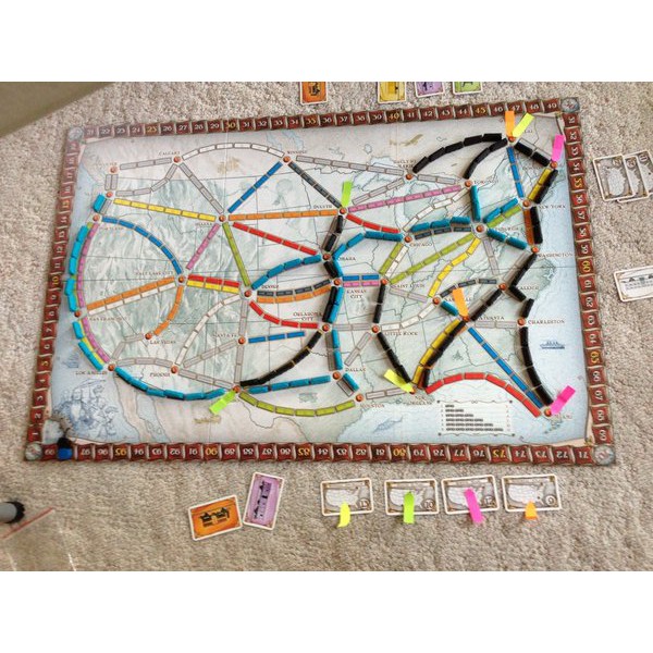 Trò chơi Phiêu lưu xây dựng chiến thuật - Ticket To Ride