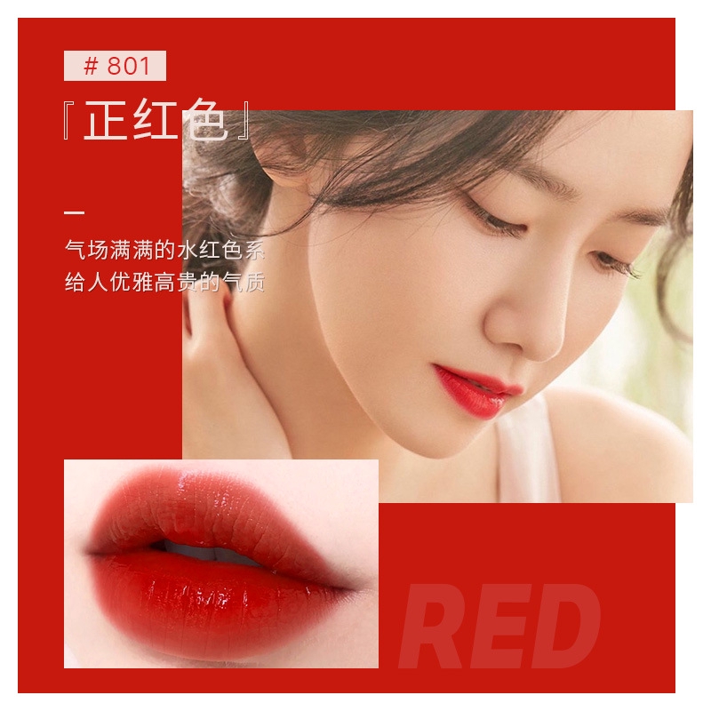 Son môi bóng dạng lỏng dưỡng ẩm lâu trôi dễ lên màu chống thấm nước không bám thành cốc | BigBuy360 - bigbuy360.vn