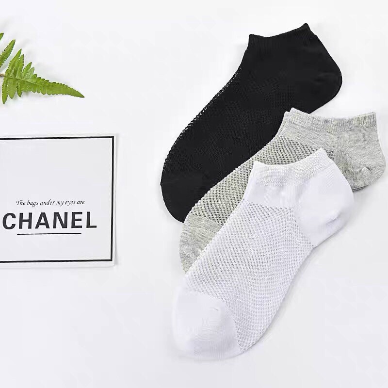Tất lưới nam nữ mỏng nhẹ thoang khí thích hợp cho mùa hè (giao màu ngẫu nhiên)