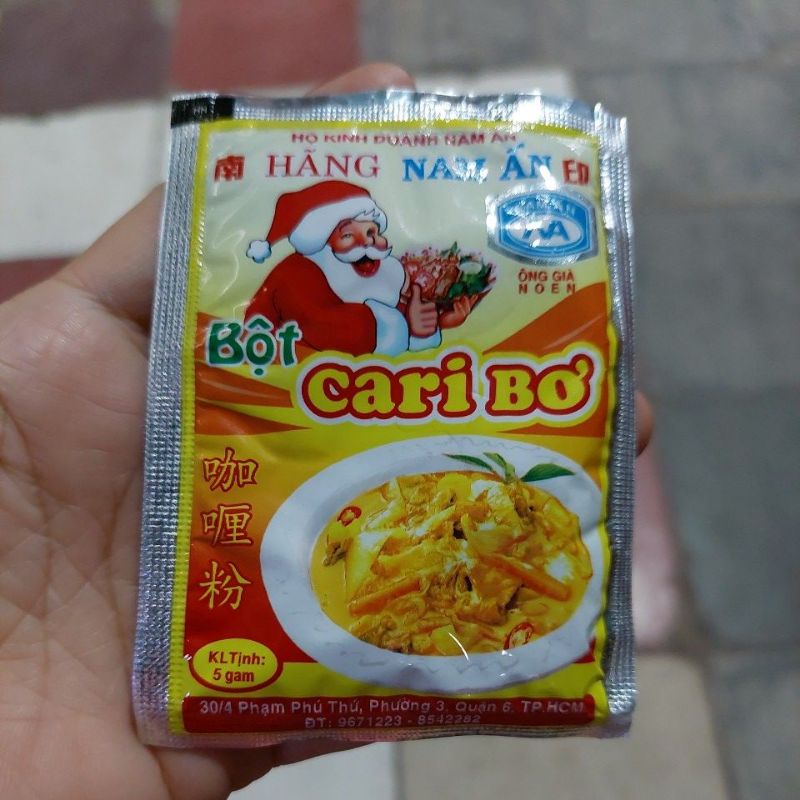 bột cà ri bơ
