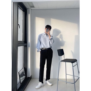 Quần tây vintage basic pants nam nữ form suông Unisex kèm video tại shop
