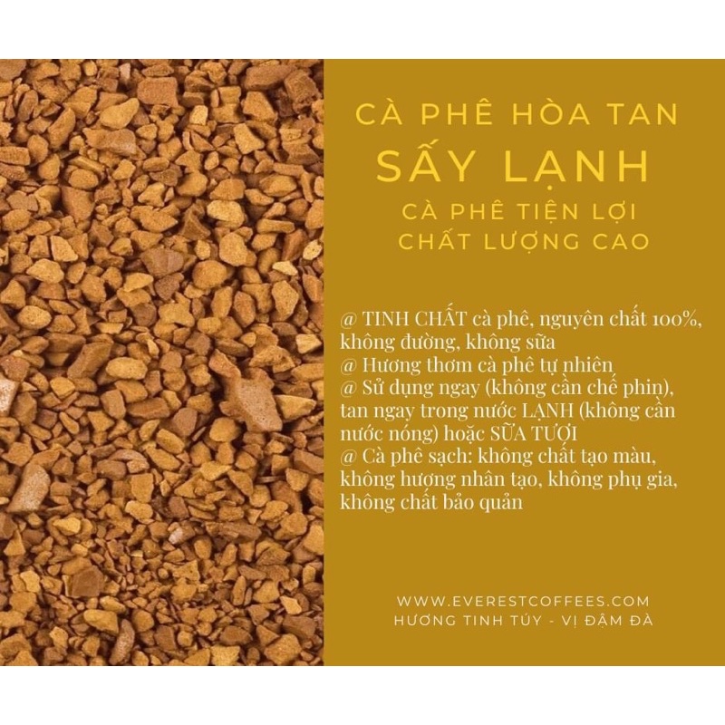 Cà phê hòa tan sấy lạnh Gold Blend túi zipper 400g