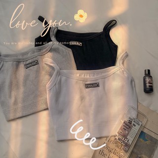 Áo 2 Dây Croptop Basic thoáng mát , mềm mịn - Made by ToneOnToneTOT