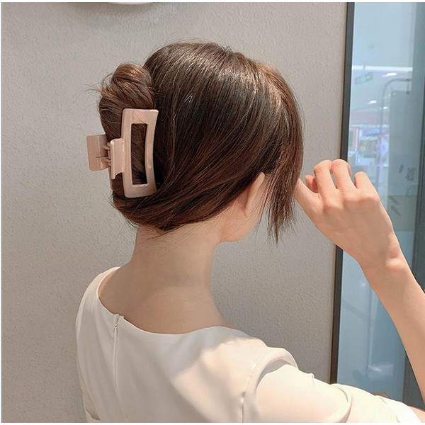 Kẹp Tóc Nữ Hình Vuông Màu Sắc Ngọt Ngào