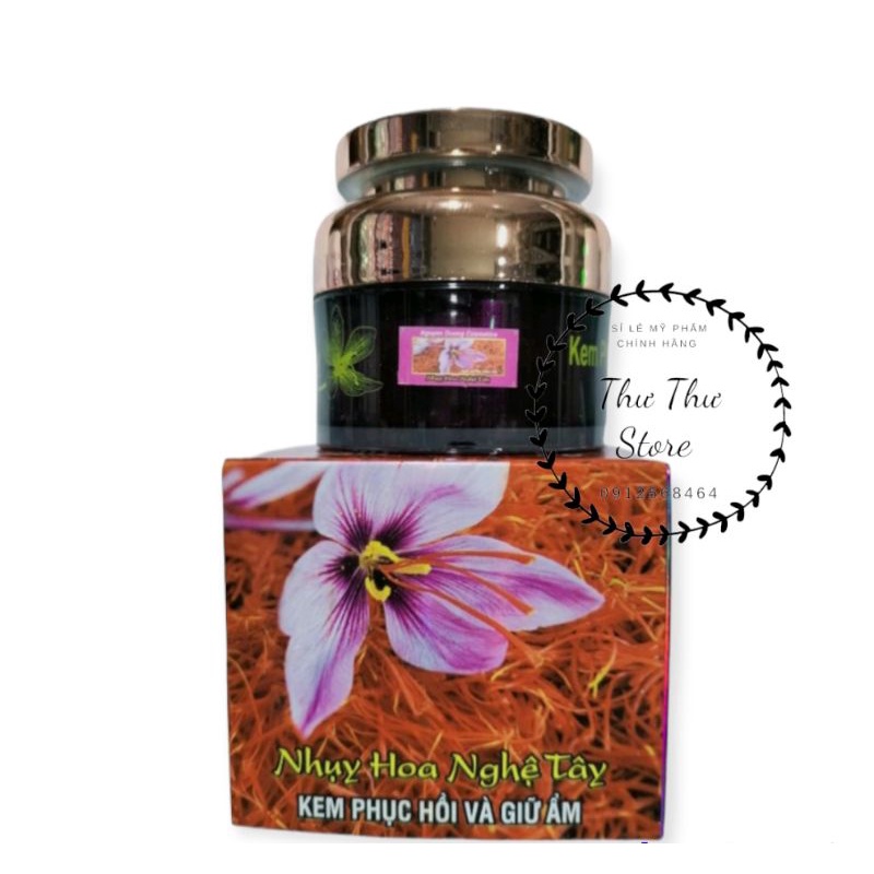 Kem Nhụy Hoa Nghệ Tây Dưỡng Trắng Da Ngăn Nám 25g