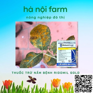 Ridomil Gold 68WP( Đặc trị thối nhũn Nấm bệnh cây trồng ) gói 100g