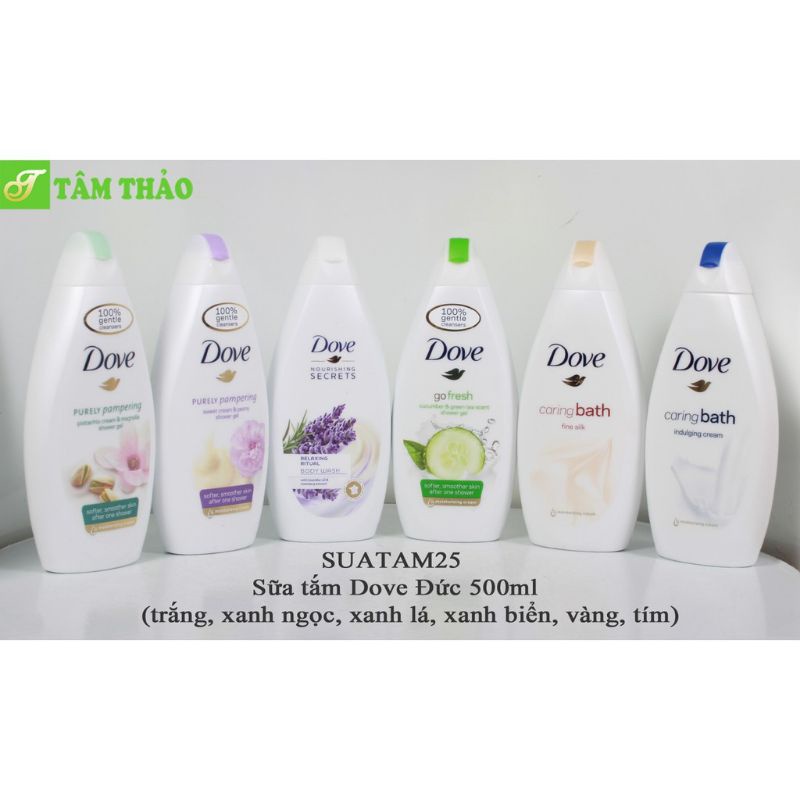 Sữa tắm Dove Đức 500ml