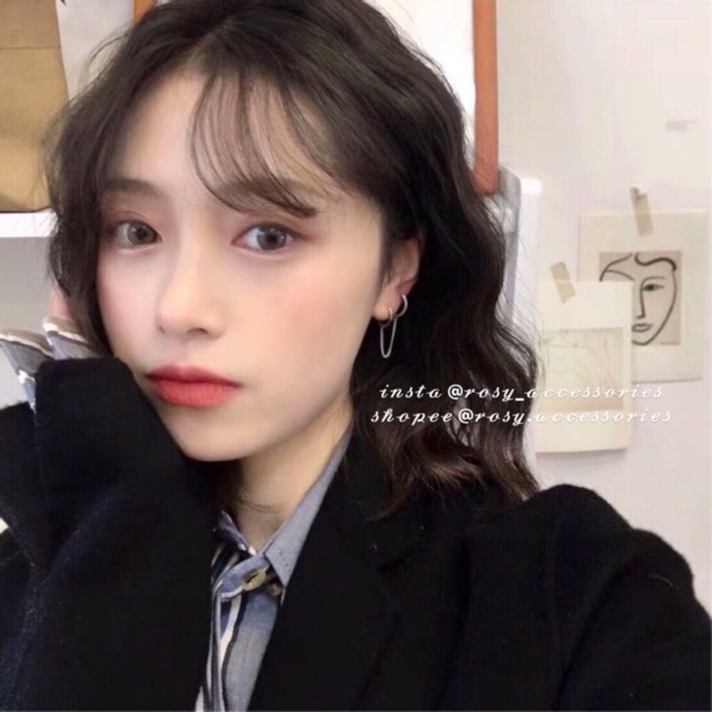 ROSY - KHUYÊN TAI VÀNH XÍCH 2 LỖ