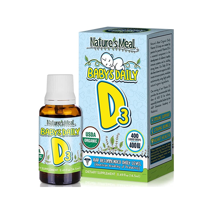 Nature's Meal - D3 organic cho bé (14,5ml)