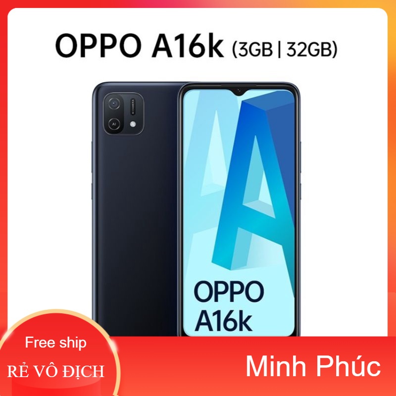 Điện Thoại Oppo A16K - Hàng Chính Hãng