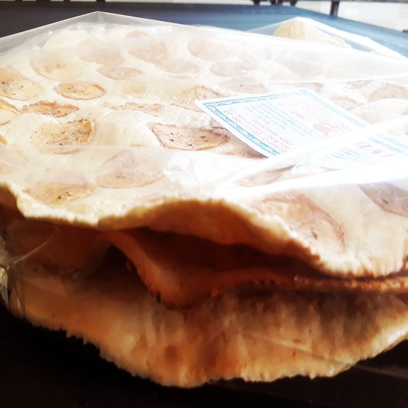 Bánh tráng chuối loại ngon 10 bánh chưa nướng