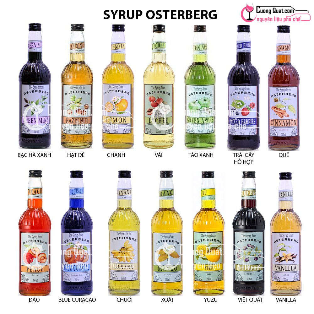 Syrup OSTERBERG 750ml(ORANA)