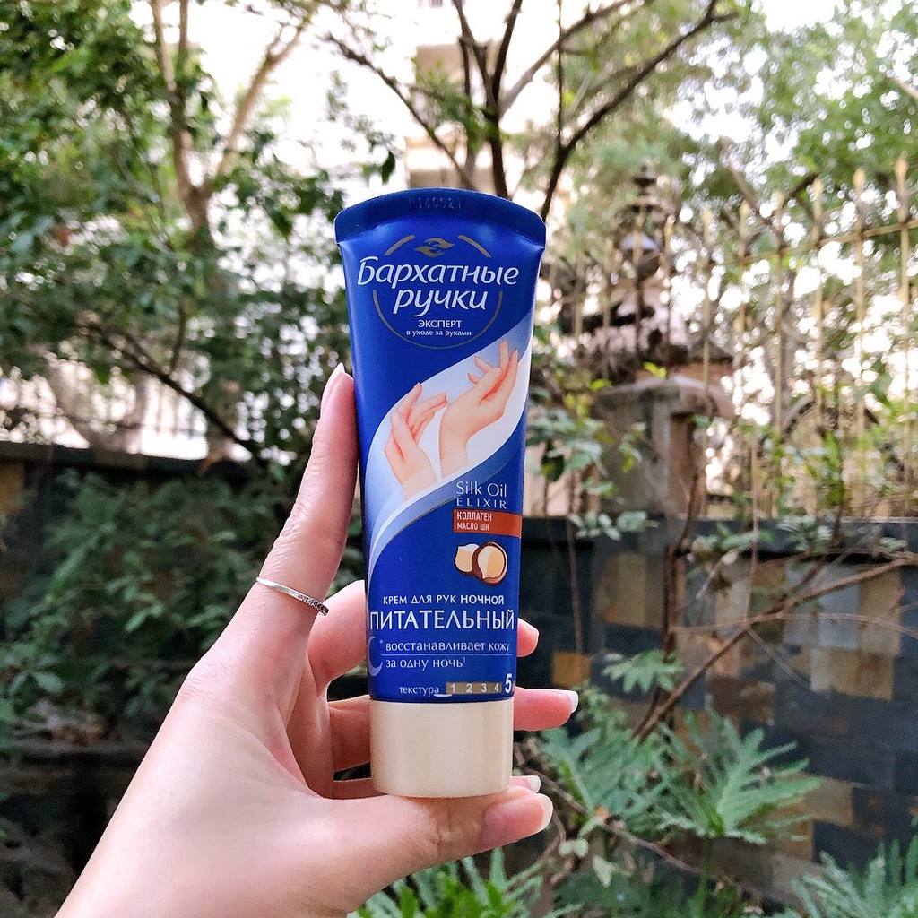 Kem dưỡng da tay lụa Nga