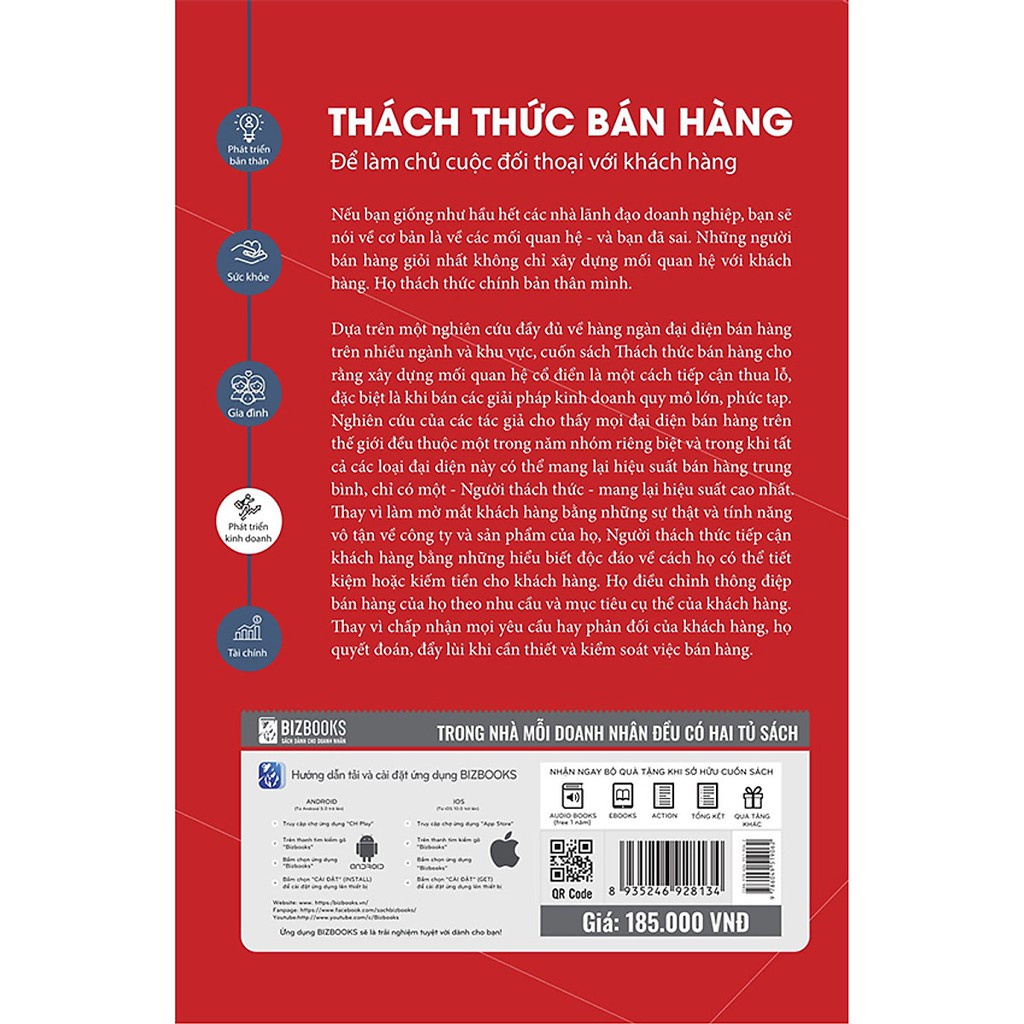 Sách Thách Thức Bán Hàng MCBU8378