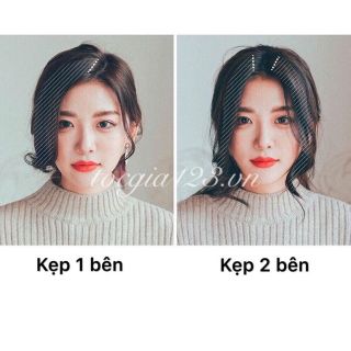 Kẹp mái dài xoăn