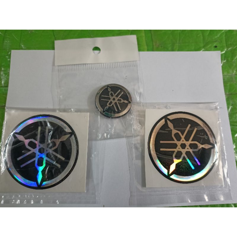 Bộ lô gô nổi trang trí mặt nạ trước và bên hông Exciter 150