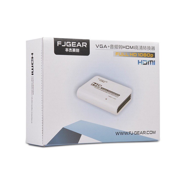 Bộ Chuyển Đổi Tín Hiệu VGA Sang HDMI Có Hỗ Trợ Audio