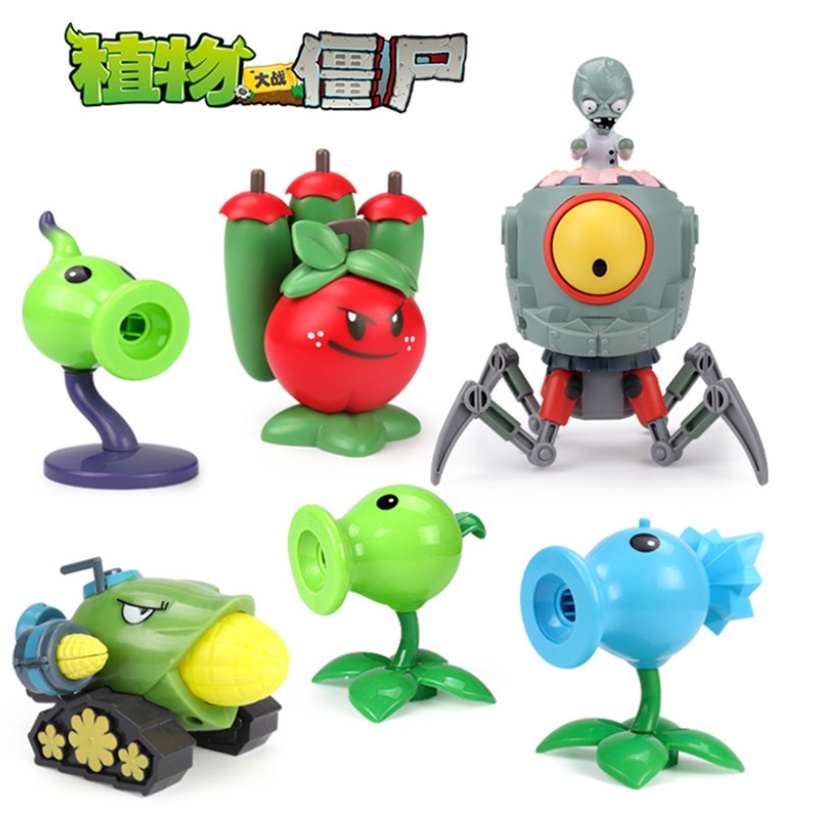Đồ chơi mô hình Plant Vs Zombie chất liệu PVC giúp giảm căng thẳng