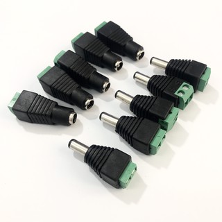 Bộ 5 jack đực, 5 jack cái DC