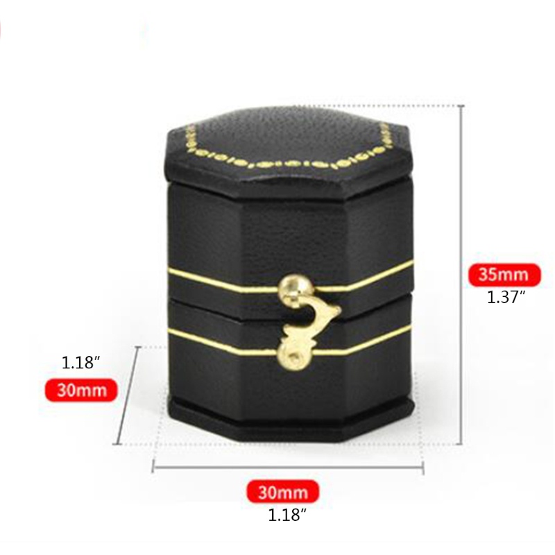 Hộp Đựng Nhẫn Bằng Da PU Sang Trọng Cho Propo