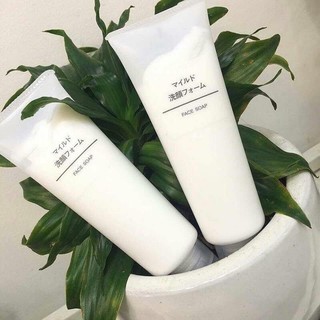 Sữa Rửa Mặt Muji Face Soap 120g