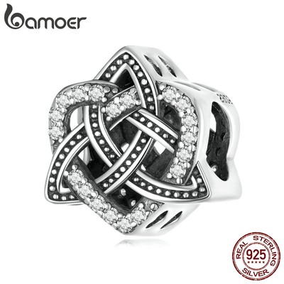 Mặt vòng cổ BAMOER bạc 925 thiết kế thời trang