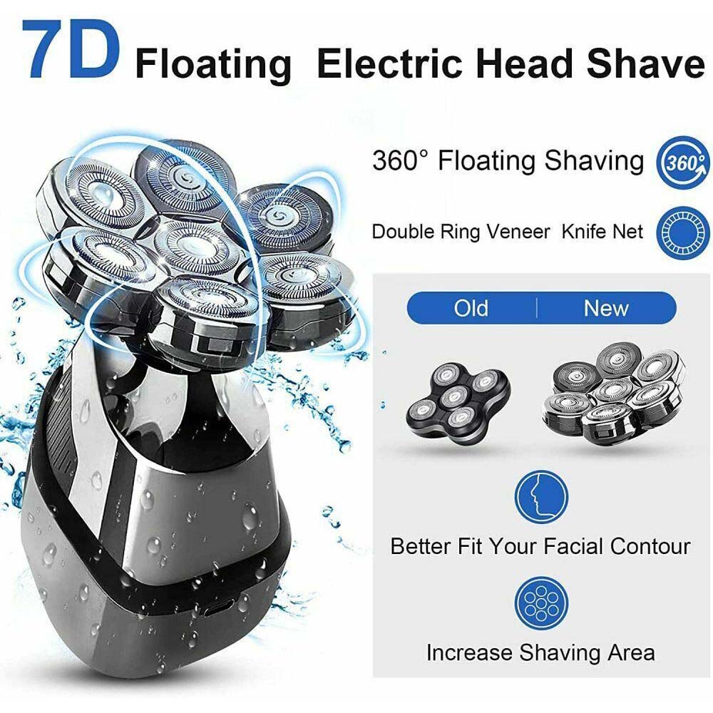 Bộ Tông Đơ Cắt Tóc 7D 2016 Kích Thước Nhỏ Gọn Đa Năng